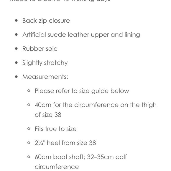 Marlo OTK boot EUC - Picture 2 of 9